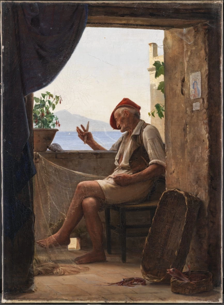 Il pescatore di Sorrento, 1860 - Statens Museum for Kunst